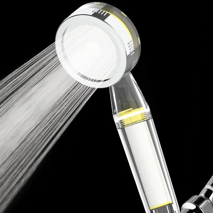 Bluejw Handheld Shower Head with Filter - High Pressure Solid State VC Showerhead + PP Cotton Water Filters, Showerhead Filters for Hard Water - Image 1